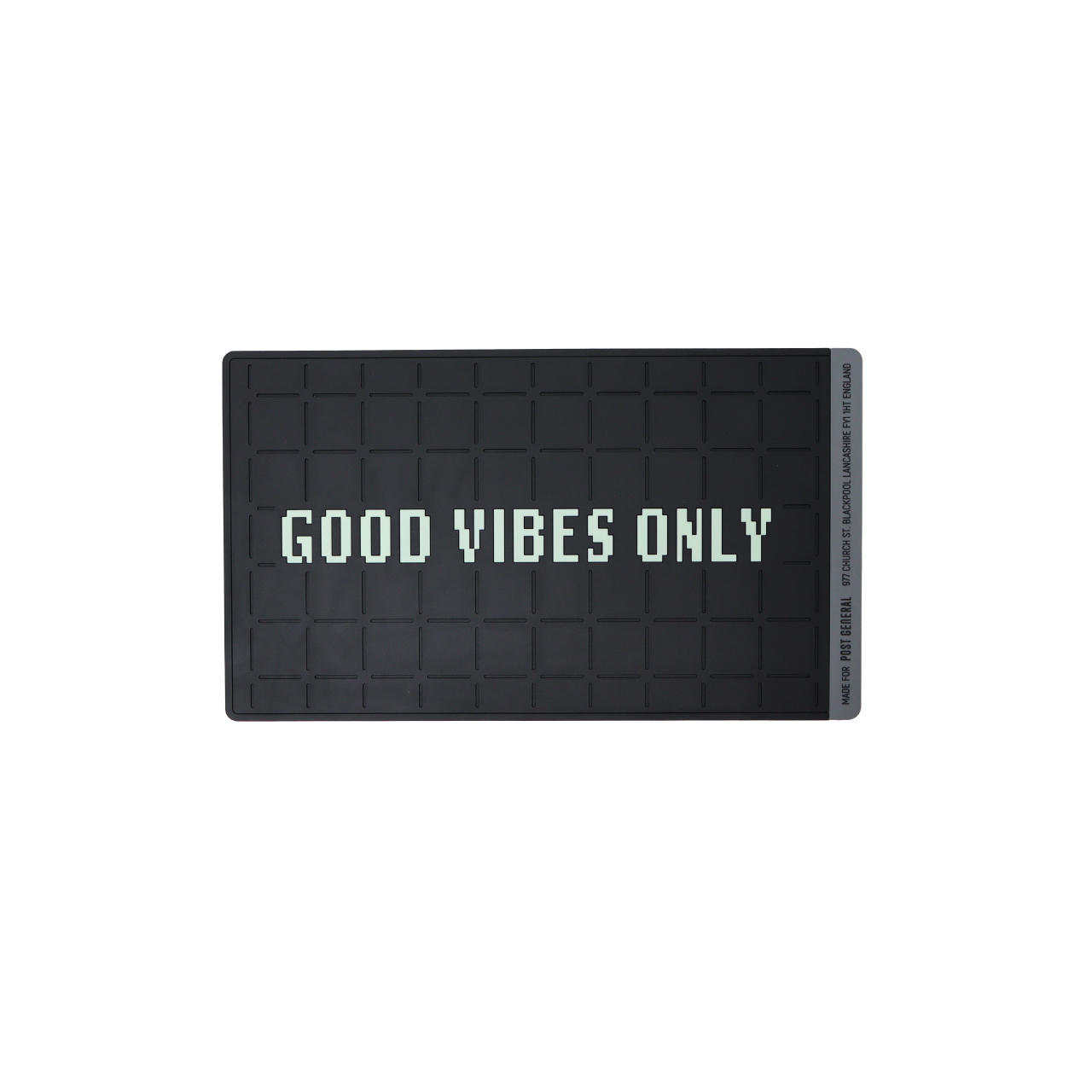 RUBBER LUMINOUS DOOR MAT GOOD VIBES ONLY / ラバールミナス