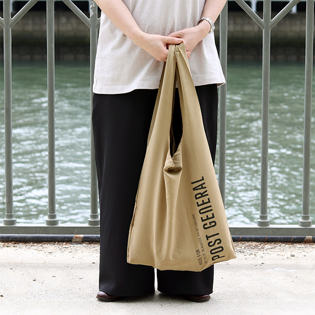 SHOPPER BAG / ショッパーバッグ - BLACK 【982040018】 | POST