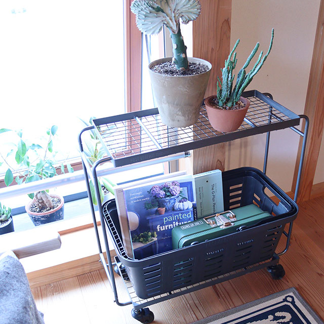IRON WAGON with HEAVY DUTY BASKET LONG / アイアンワゴン