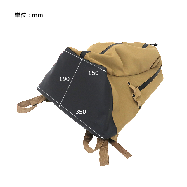 BACKPACK model 788 / バックパック モデル788 - BLACK