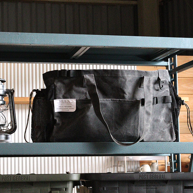 WAXED CANVAS TOOL BAG RECT / ワックスドキャンバス ツール