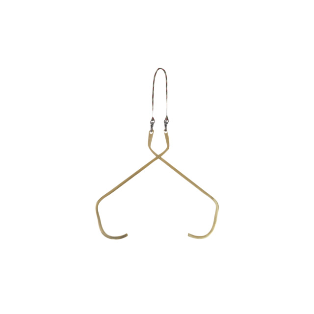 BRASS PAPER HANGER / ブラスペーパーハンガー L - GOLD 【982160002