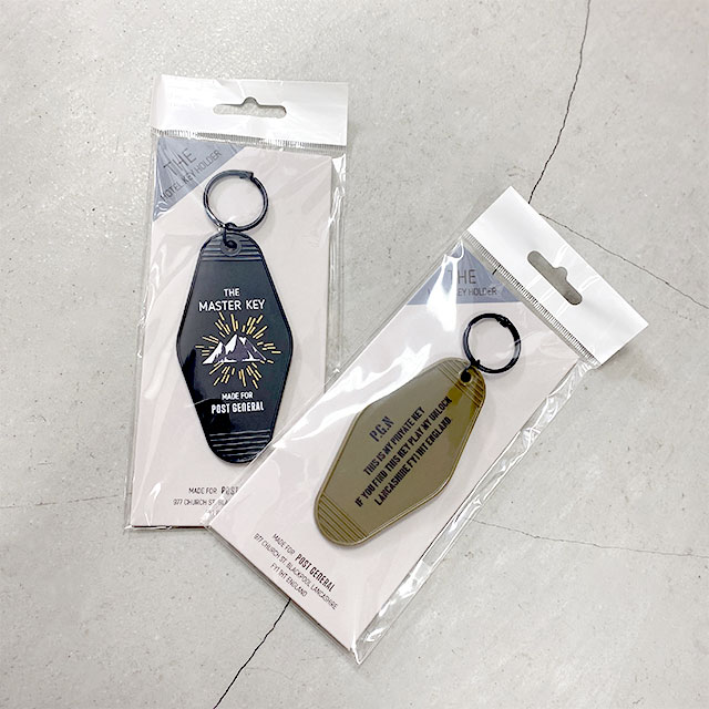 THE HOTEL KEY HOLDER / ザ ホテルキーホルダー - GRAY 982170024 | POST GENERAL