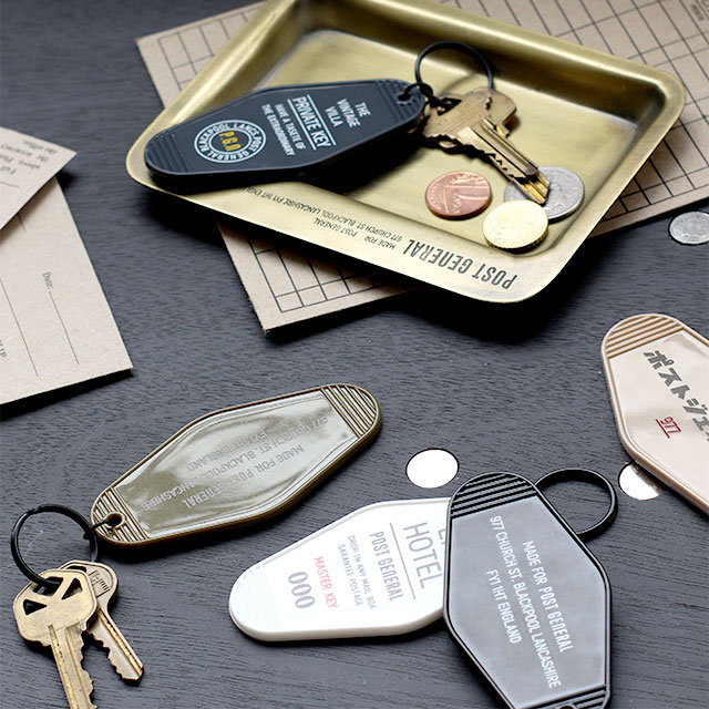 THE HOTEL KEY HOLDER / ザ ホテルキーホルダー - GRAY 982170024 | POST GENERAL