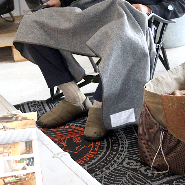 MIL BLANKET / ミル ブランケット - OLIVE KHAKI 【982140074 MIL BLANKET / ミル ブランケット - OLIVE KHAKI 【982140074