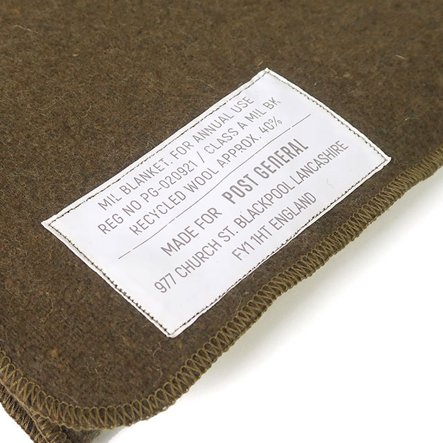 MIL BLANKET / ミル ブランケット - GRAY 982140075 | POST GENERAL