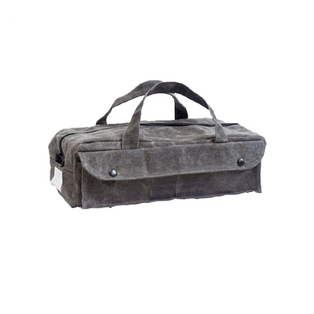 WAXED CANVAS TOOL BAG BOXY / ワックスドキャンバス ツールバッグ ボクシー - GRAY 982140085 | POST  GENERAL