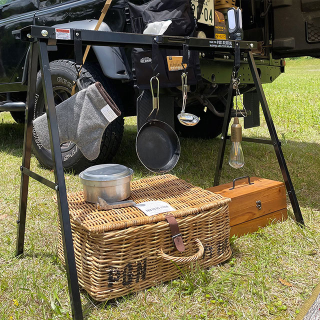 SAWHORSE & HANGER / ソーホース＆ハンガー - BLACK 【982160014
