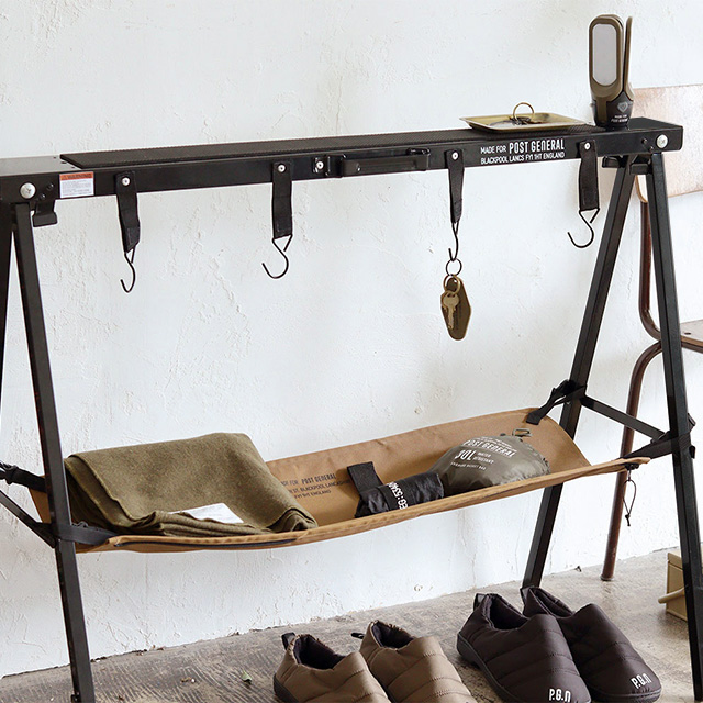 SAWHORSE & HANGER / ソーホース＆ハンガー - BLACK 【982160014