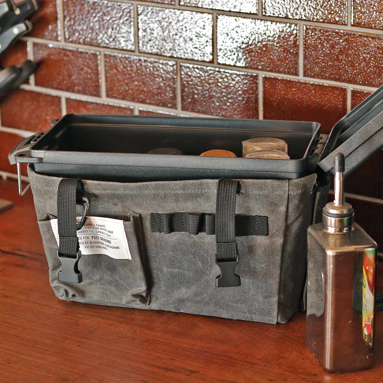 Waxed canvas ammo discount bag