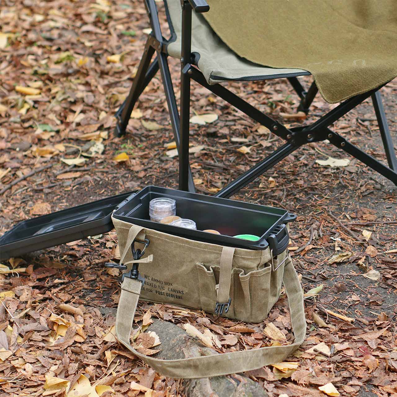 Waxed canvas best sale ammo bag