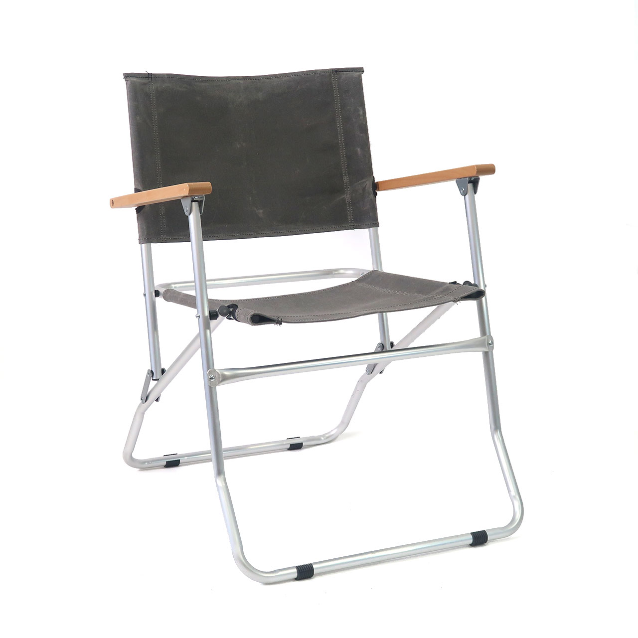 WAXED CANVAS ROVER CHAIR TYPE HIGH / ワックスドキャンバス ローバーチェア タイプハイ - GRAY  【982260026】 | POST GENERAL