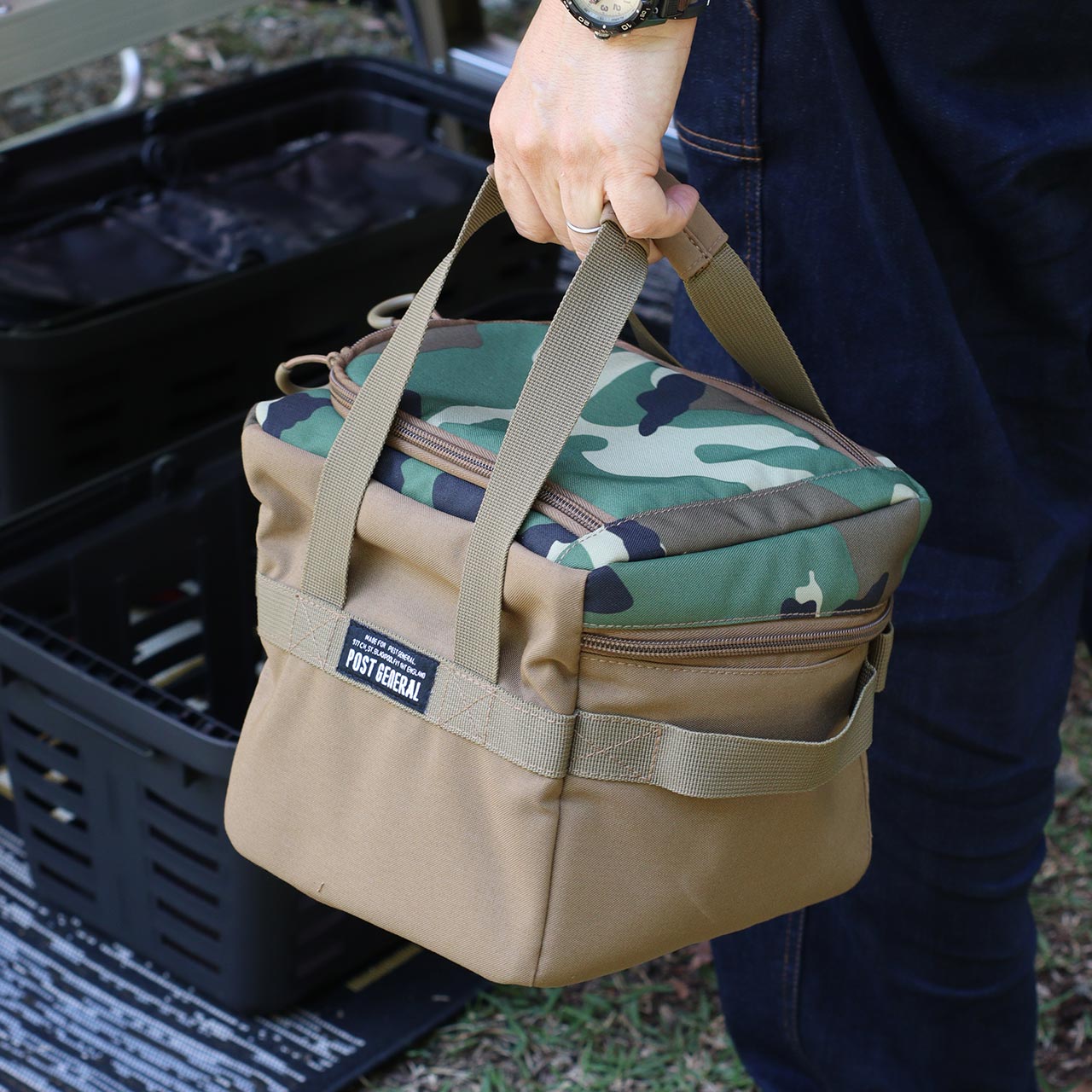 FIELD BAG for HD BASKET LONG BK CAMO / フィールドバッグ フォー HD