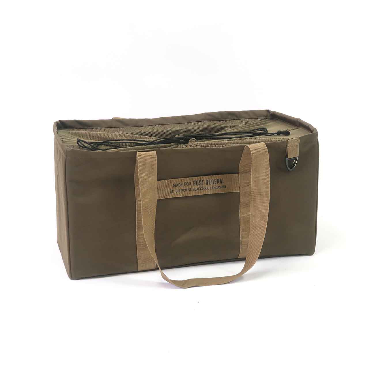 UTILITY TOTE BAG / ユーティリティートートバッグ - OLIVE BROWN 【982240021】 | POST GENERAL