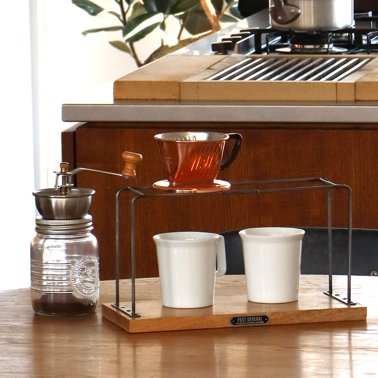 INDUSTRIAL COFFEE DRIPPER STAND / インダストリアル コーヒードリッパースタンド - 【982260011】 |  POST GENERAL