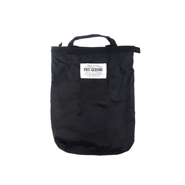 PACKABLE 2WAY BAG / パッカブル ツーウェイバッグ - BLACK