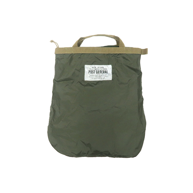 PACKABLE 2WAY BAG / パッカブル ツーウェイバッグ - OLIVE-A 【981940020】 | POST GENERAL