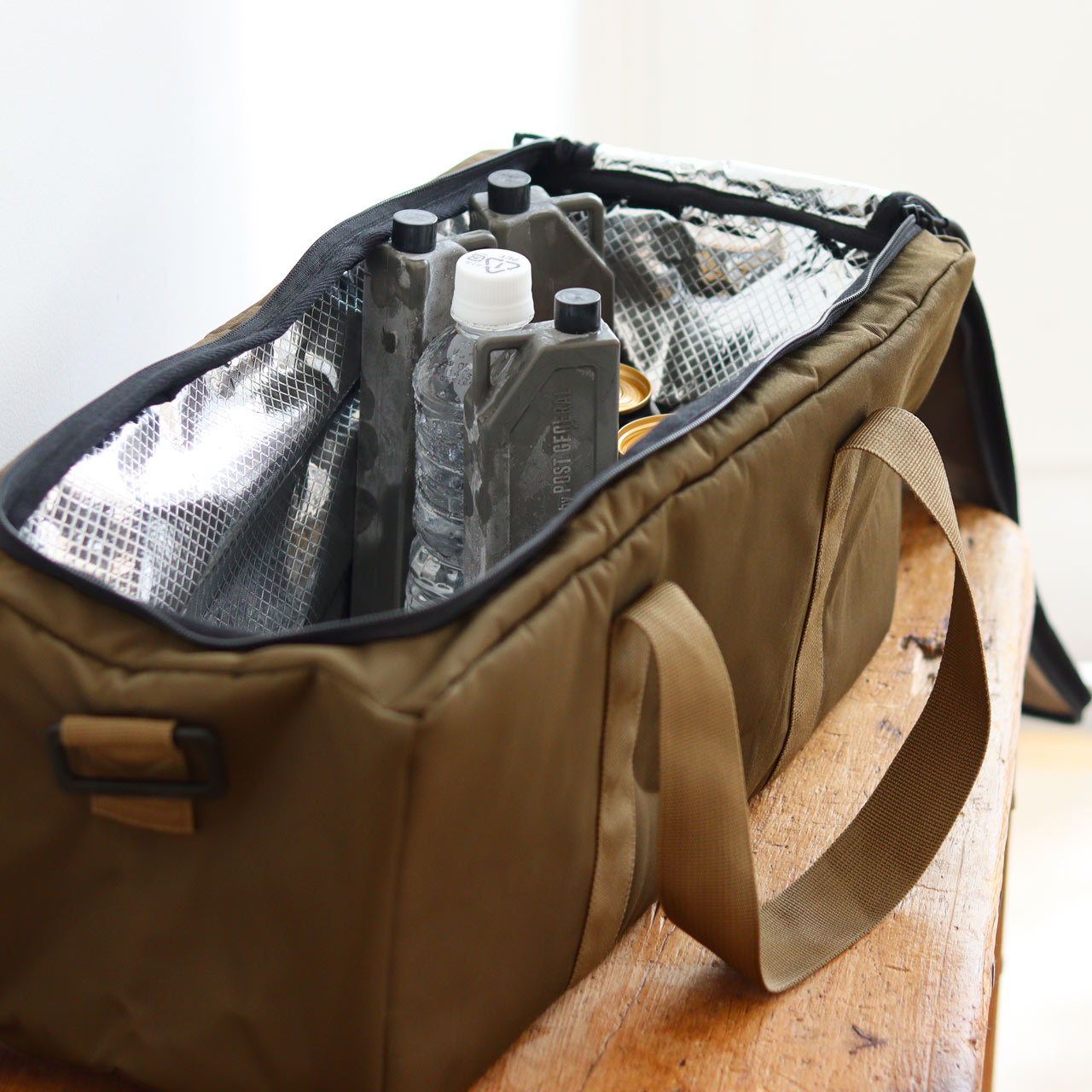 HD COOLER BAG LONG / HD クーラーバッグ ロング - BLACK 【982340004 