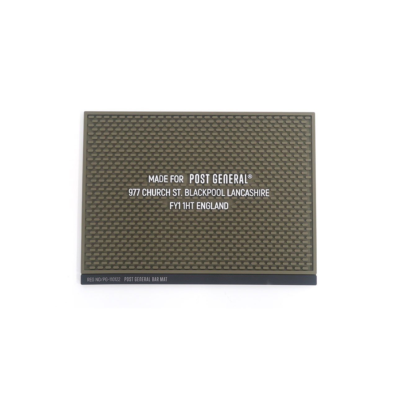 RUBBER BAR MAT / ラバー バーマット - OLIVE 【982390002】 | POST