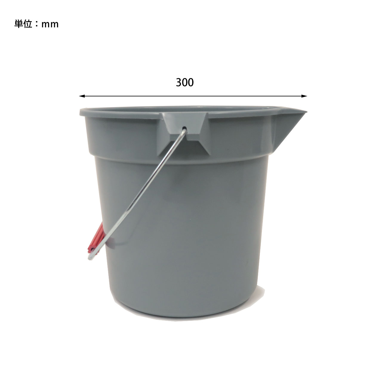 THE BUCKET 10L GRAY / バケット 10リッター - 【982370007】 | POST