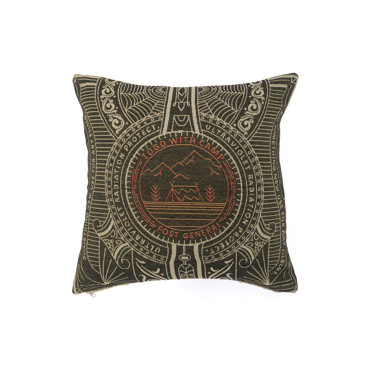 TO-GO CUSHION COVER / トゥーゴー クッションカバー - CAMP BK 【982340013】 | POST GENERAL