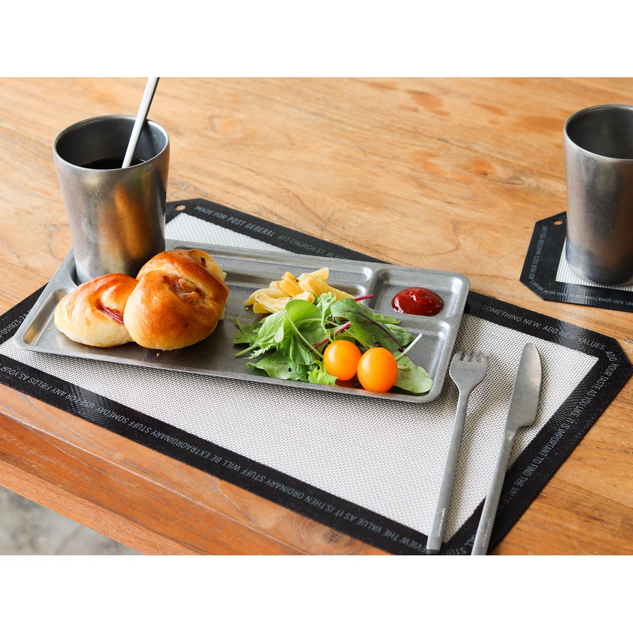 SILICONE PLACE MAT / シリコンプレースマット - GRAY 【982490003