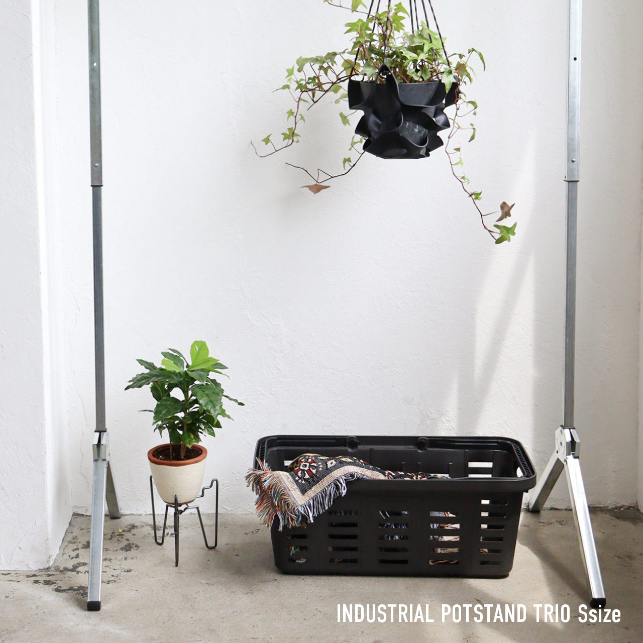 INDUSTRIAL POTSTAND TRIO L / インダストリアルポットスタンド トリオ