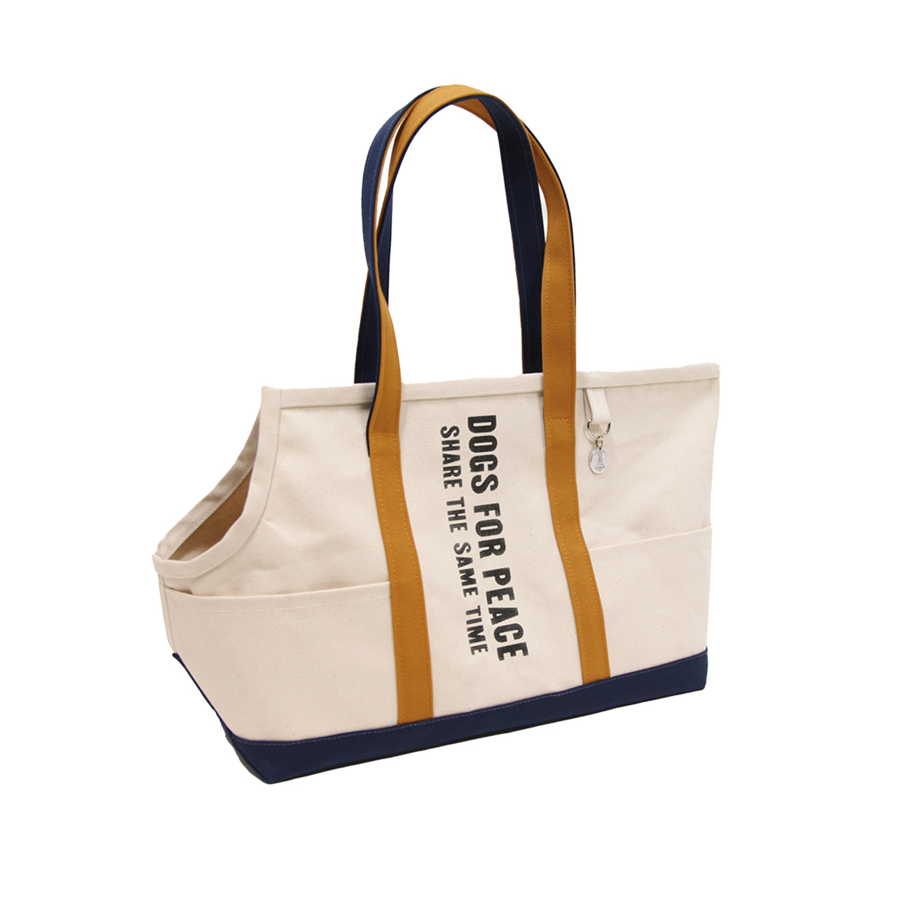 ALBERTON DOG CARRIES TOTE BAG / アルバートンキャリートートバッグ - OFF WHITE/ DOGS FOR  PEACE /ドッグスフォーピース | POST GENERAL