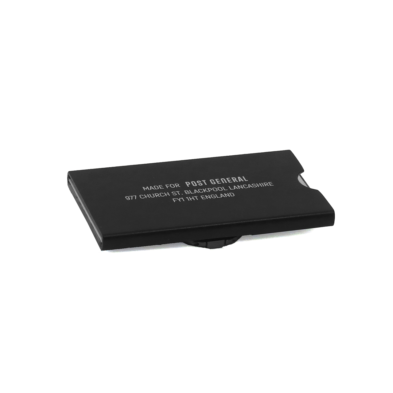 ALUMINUM FLIP MIRROR / アルミナムフリップミラー - BLACK