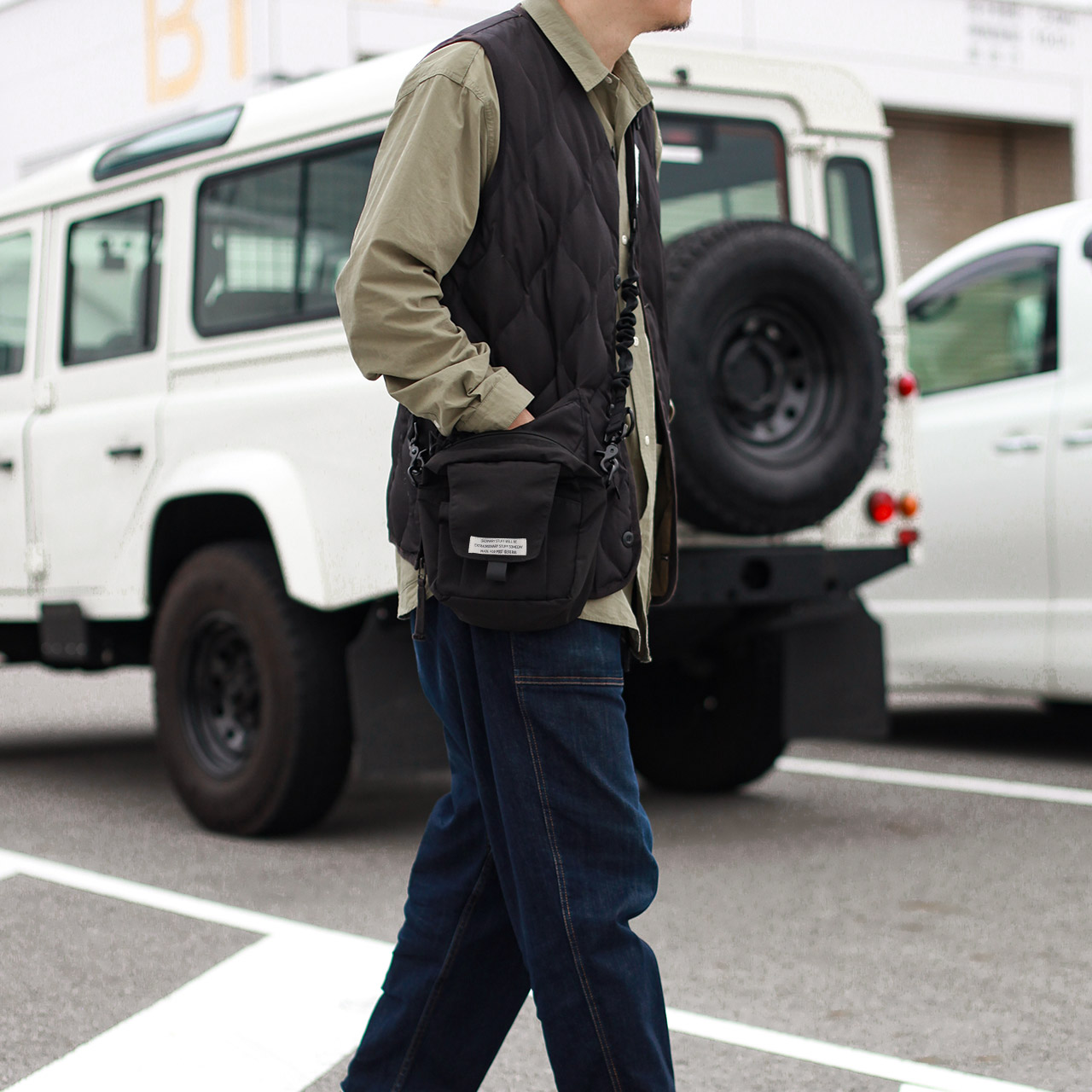 SLING SHOULDER POUCH&STRAP / スリング ショルダーポーチ