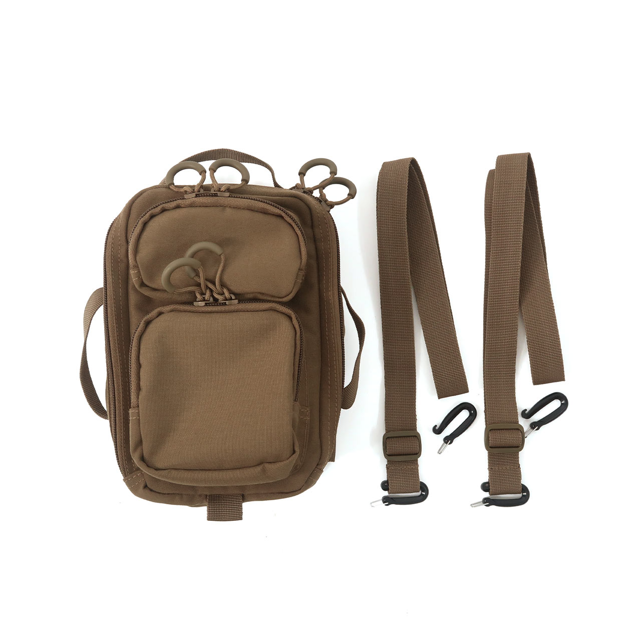 4WAY BACKPACK POUCH / 4ウェイバックパックポーチ - BLACK 4WAY BACKPACK POUCH / 4ウェイバックパックポーチ - BLACK