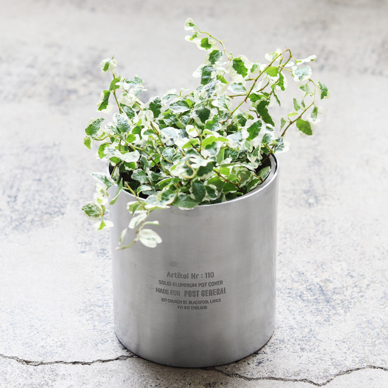 SOLID ALUMINUM POT COVER L / ソリッドアルミナムポットカバー