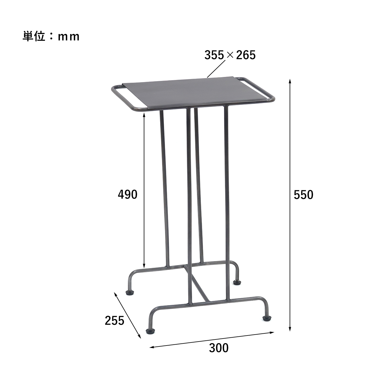 INDUSTRIAL SIDE TABLE / インダストリアル サイドテーブル 【982460006】 | POST GENERAL