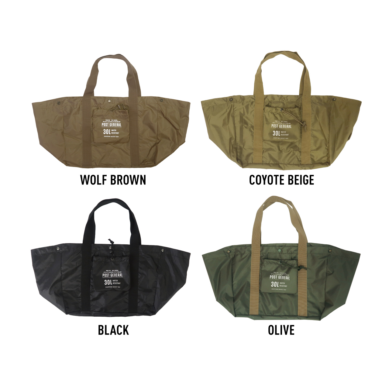 PACKABLE SHOPPING BASKET BAG / パッカブル ショッピング