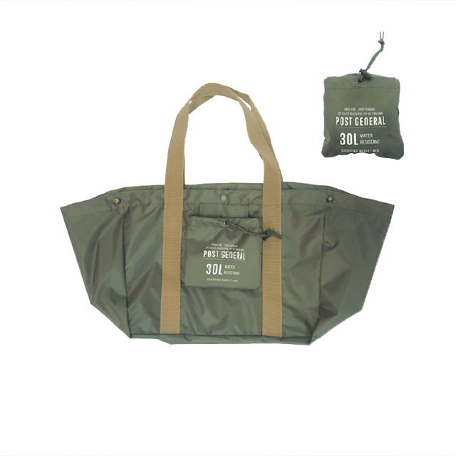 PACKABLE SHOPPING BASKET BAG / パッカブル ショッピングバスケット