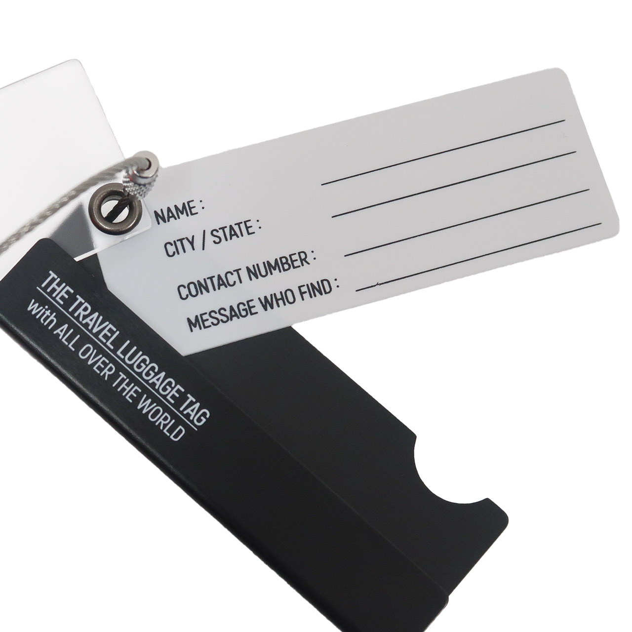 ALUMINUM TRAVEL LUGGAGE TAG / アルミナムトラベルラゲッジタグ