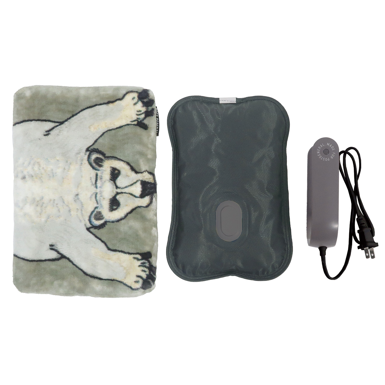 ELECTRIC HOT-WATER BAG / 電気式湯たんぽ - GRAY 【982590008