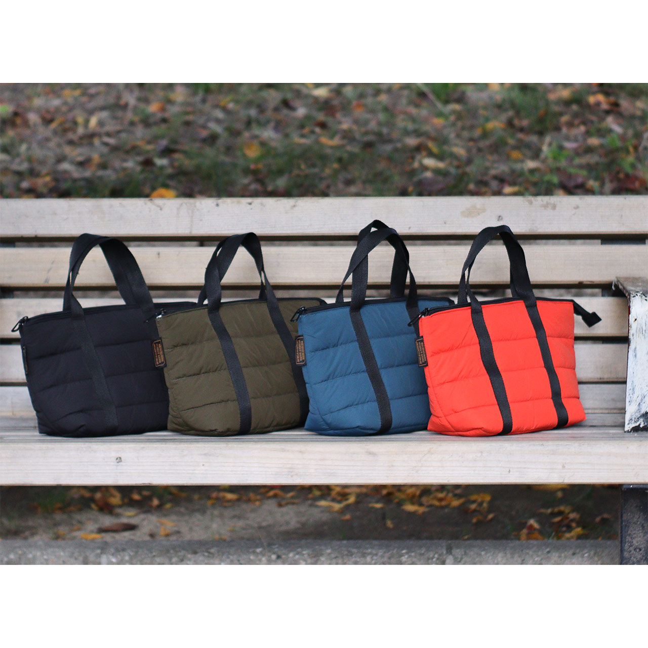 QUILTED COOLER TOTE / キルティッド クーラートート - GREY