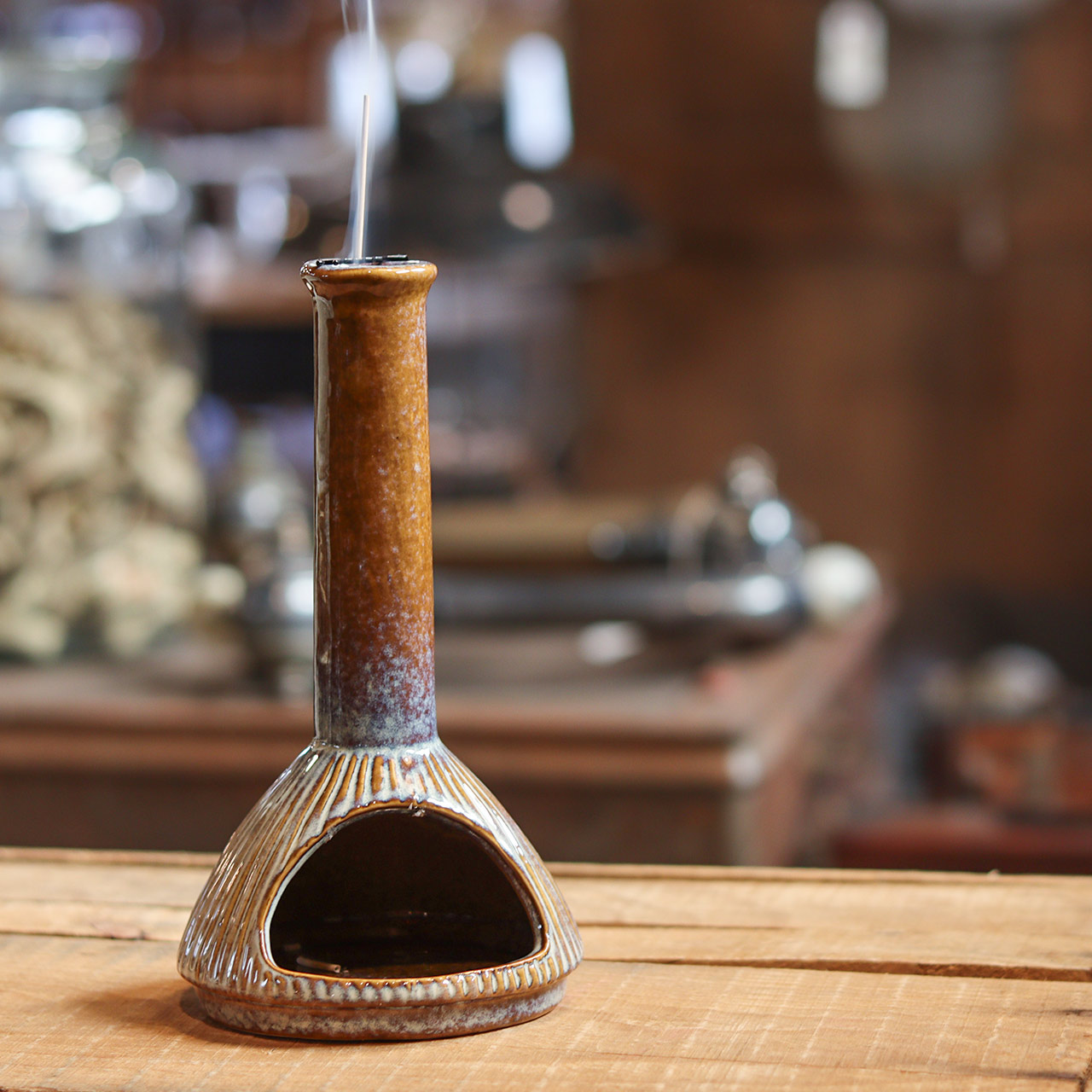 INCENSE STAND CHIMNEY / インセンススタンド チムニー - BROWN