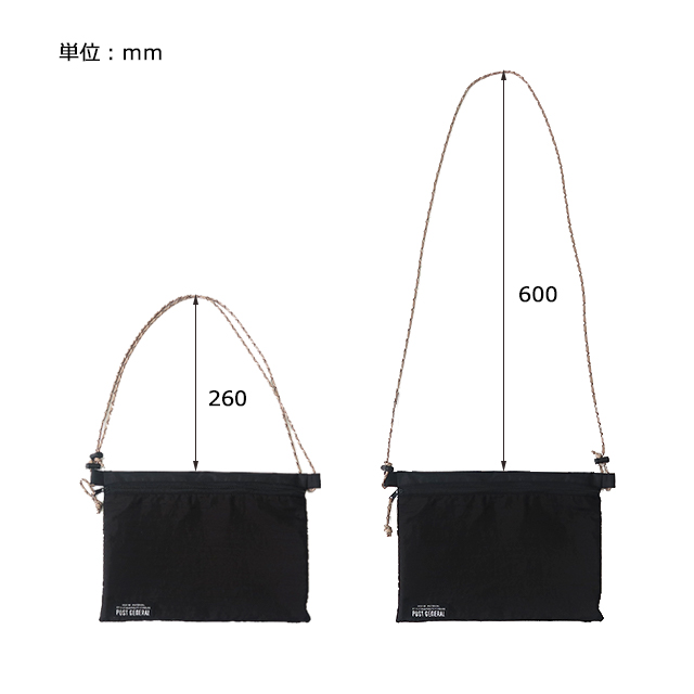 GROUND SHEET & SACOCHE BAG / グランドシート&サコッシュ GROUND SHEET & SACOCHE BAG / グランドシート&サコッシュ
