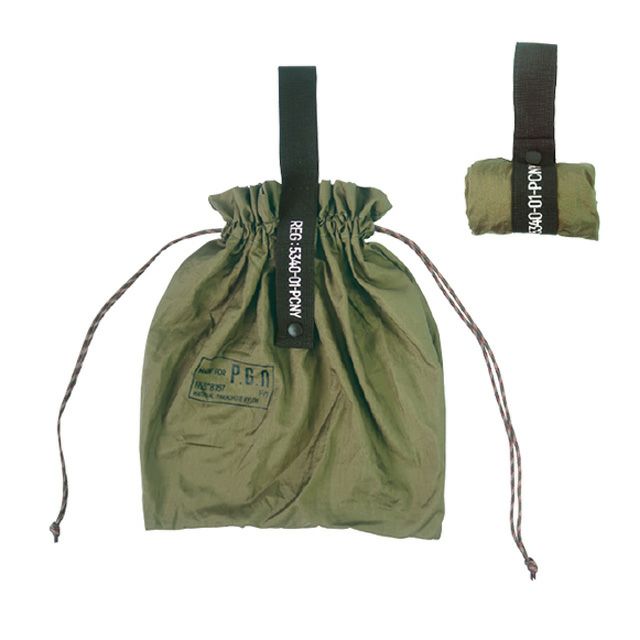 ☆送料無料 POST GENERAL ポストジェネラル ソ オリーブ 1228 PACKABLE SHOPPING BASKET BAG / パッカブル ショッピング