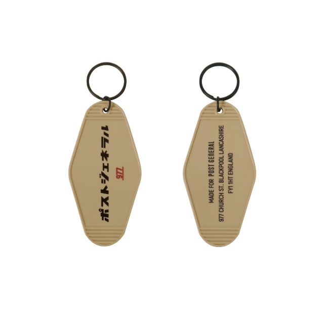 THE HOTEL KEY HOLDER / ザ ホテルキーホルダー - SAND BEIGE 