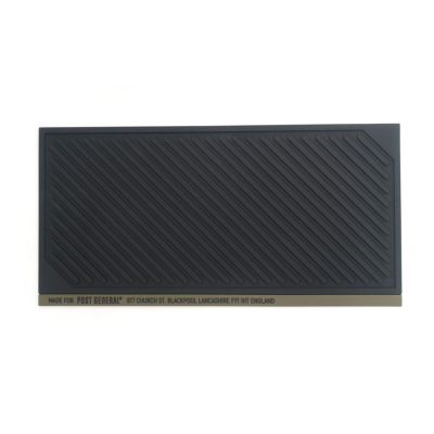 RUBBER DOORMAT / ラバー ドアマット - BLACK 【982390005】 | POST