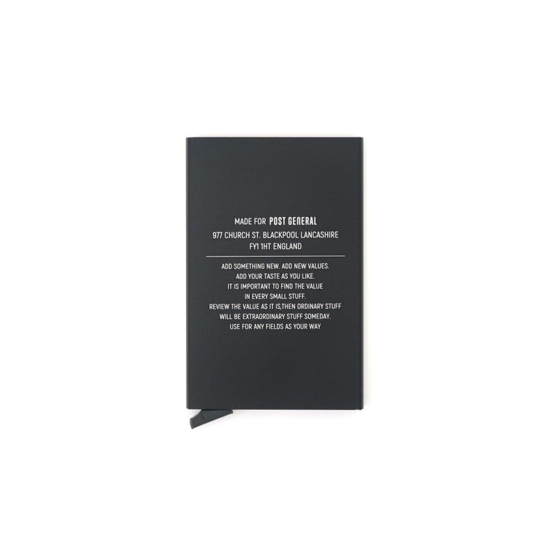 SLIDING CREDIT CARD CASE / スライディングクレジットカード