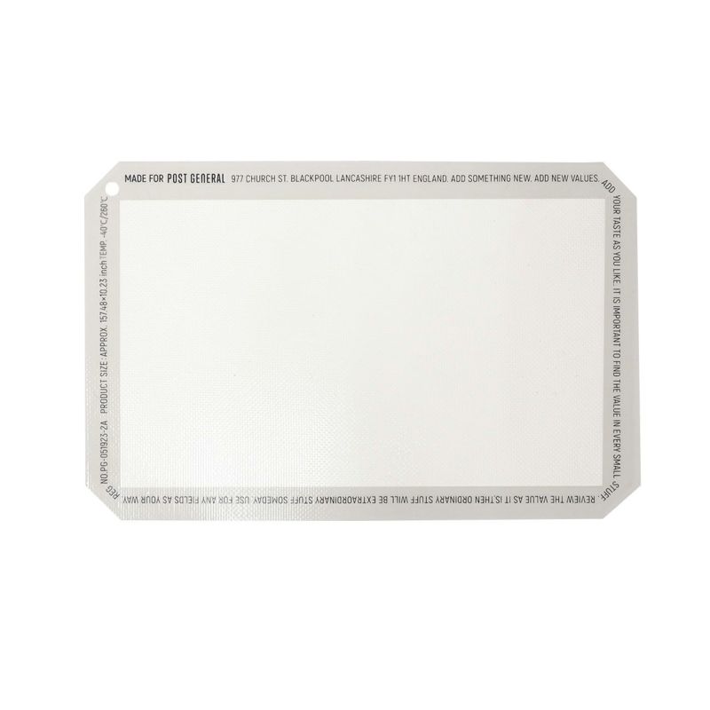 SILICONE PLACE MAT / シリコンプレースマット - WHITE SILICONE PLACE MAT / シリコンプレースマット - WHITE