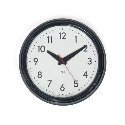 BISPHAM WALL CLOCK / ビスファム ウォールクロック - BLACK 【982260008】 | POST GENERAL