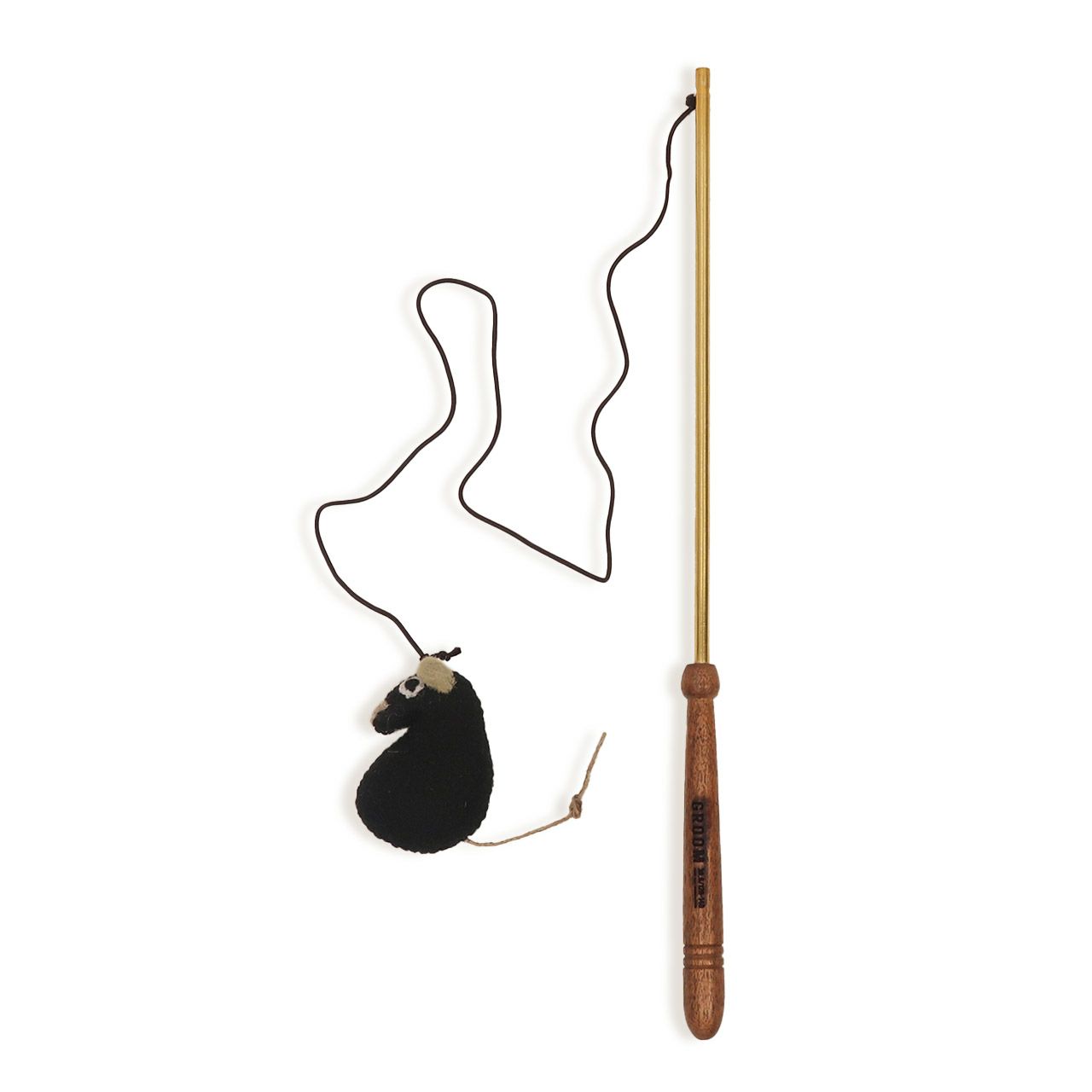 CAT TEASER / おもちゃ ねこじゃらし 釣竿セット- ねずみ 【972310019