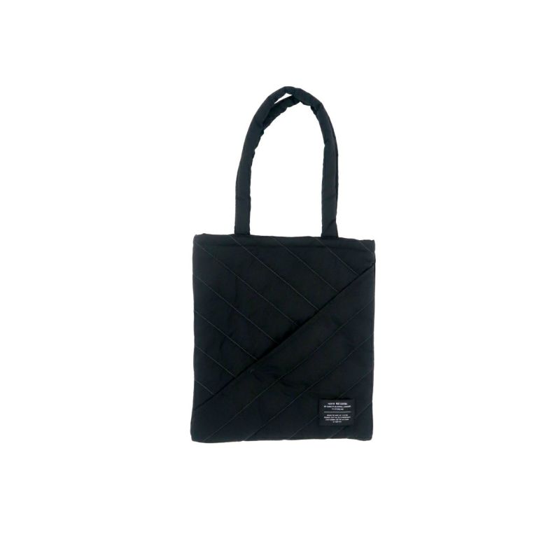 QUILTED STANDARD TOTE / キルティッド スタンダードトート - BLACK