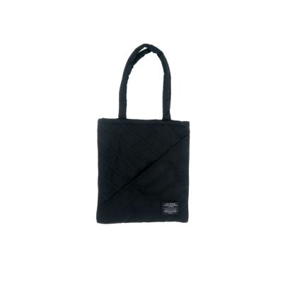 QUILTED STANDARD TOTE / キルティッド スタンダードトート - BLACK